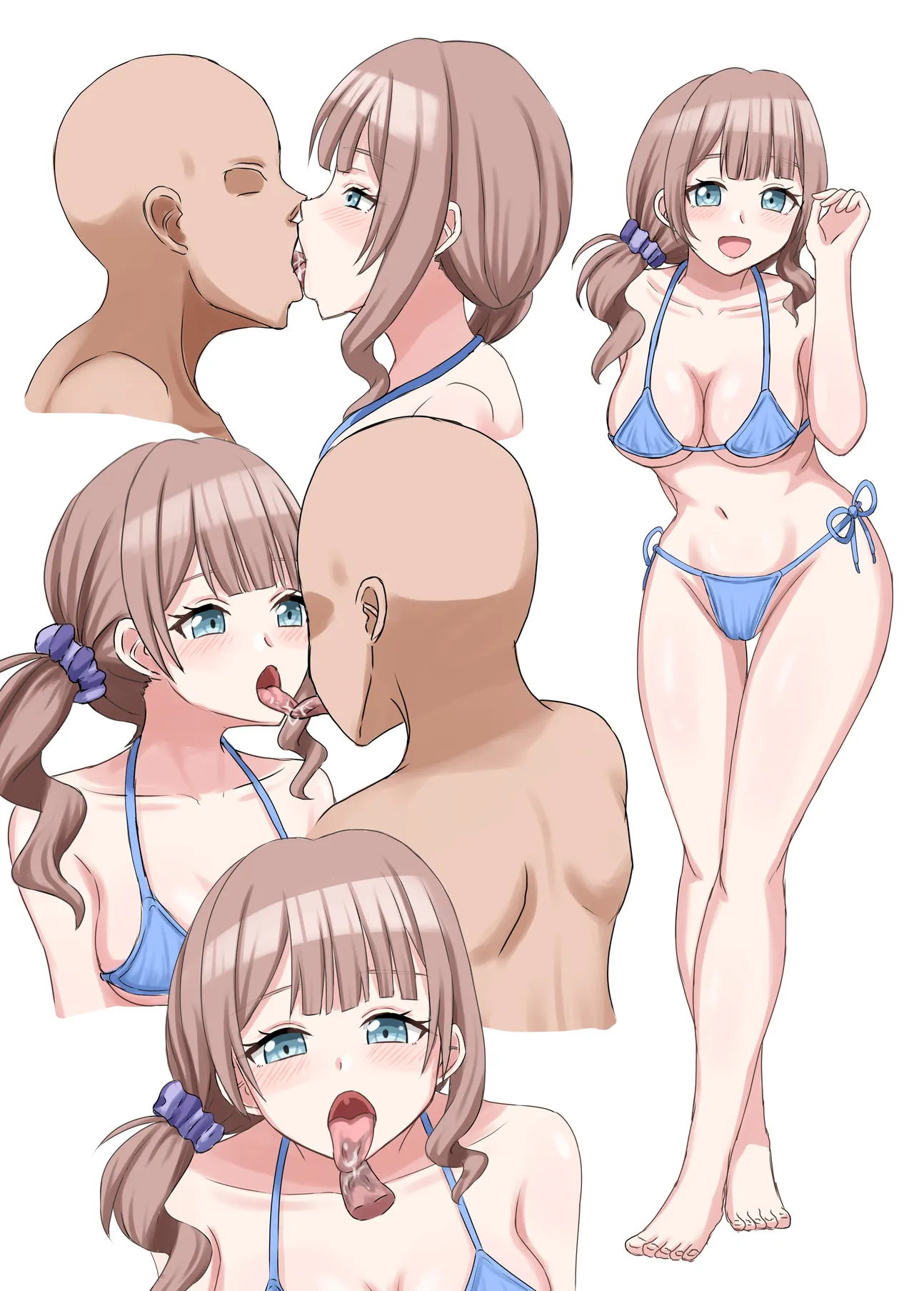 穂波水着えっち落書き page 6 full