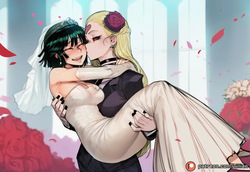 [Tillian](FUTA) Do-S x Fubuki (One Punch Man) Image Set — page 19