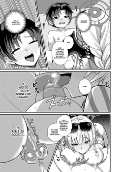 [Awa no Chikara (Kibouou Soap)] Sensei, Chotto Hajimete Itadakimasu wa. | Sensei, I'd like to have a taste of your semen (Blue Archive) [English] [XO Manga] [Digital] — page 18