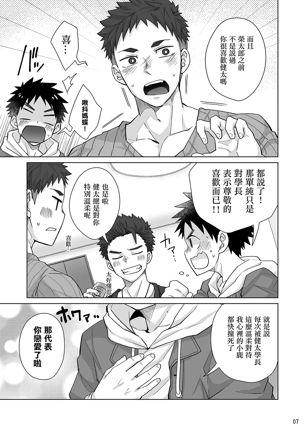 Senpai, Monde mo ii desu ne? | It's OK with you, Senpai? | 我可以揉你的胸吗，学长_ page 6 full