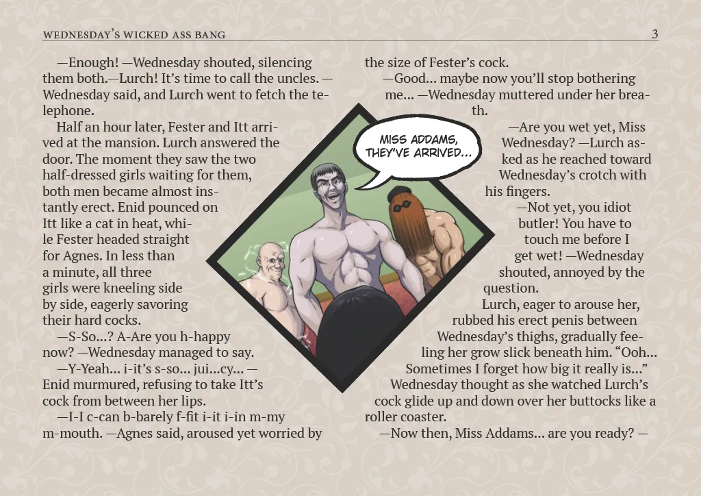 WEDNESDAY’S WICKED ASS BANG page 6 full