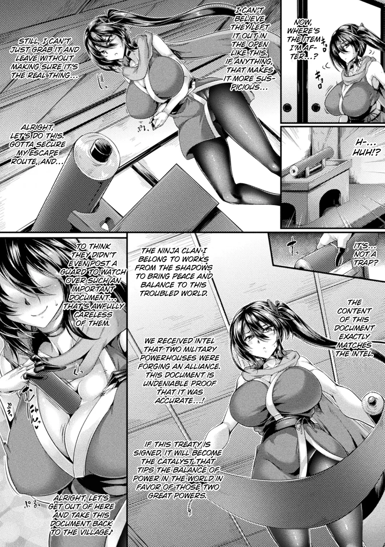 The Kunoichi of Kinkou Village  Kukkoro Heroines Vol. 51 page 2 full
