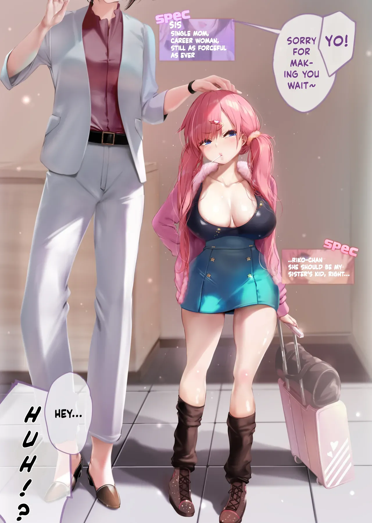 Hisabisa ni Atta Mei ga Kuso Namaiki ni Seichou Shiteita Ken page 4 full