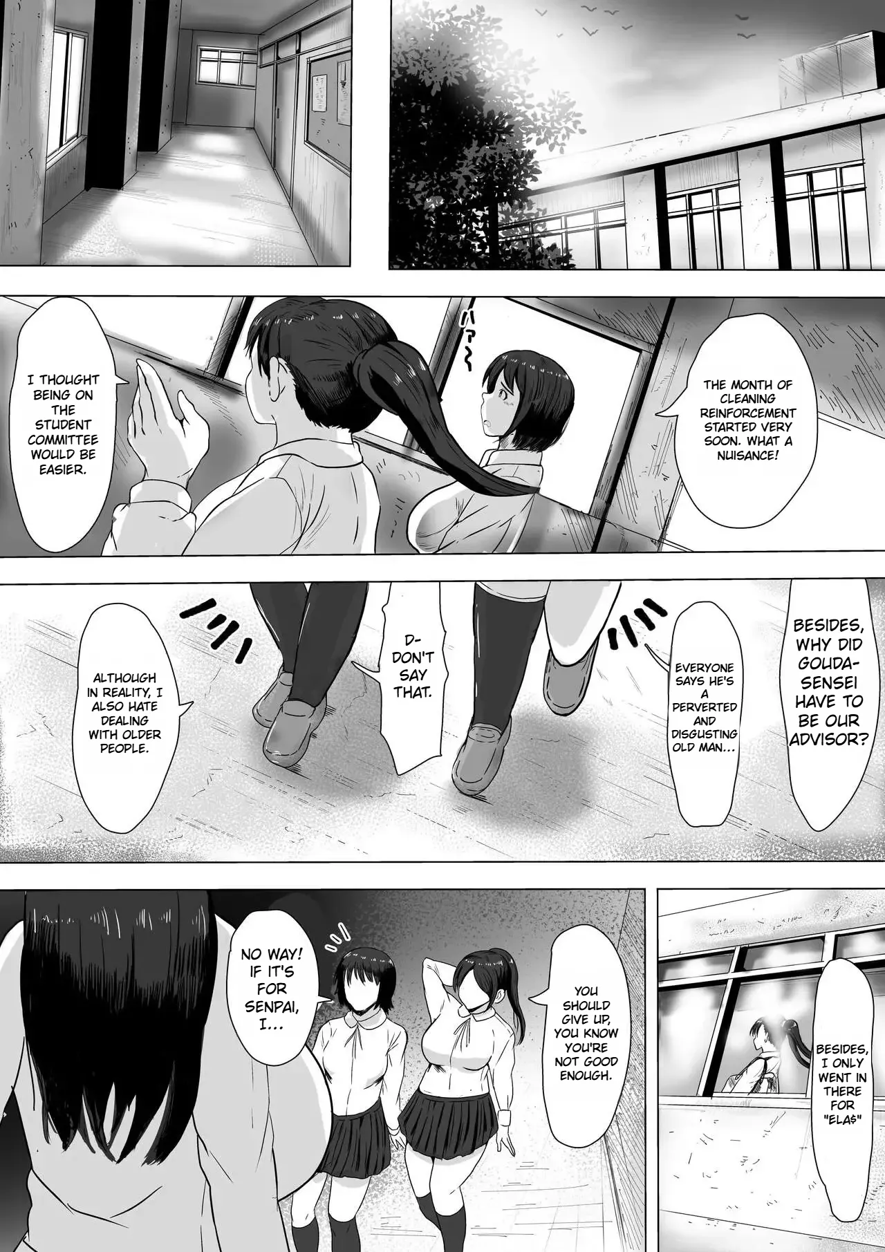 Kurokami JK no Hentai | Perverted Dark-Haired Schoolgirl page 3 full