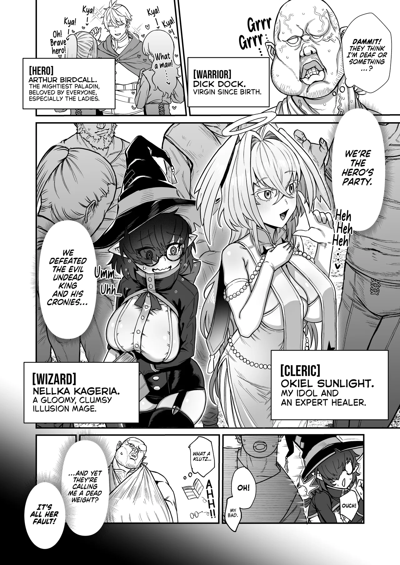 Inkya Majutsushi  de Daitaikan | Substitute Sex With a Gloomy Wizard page 4 full