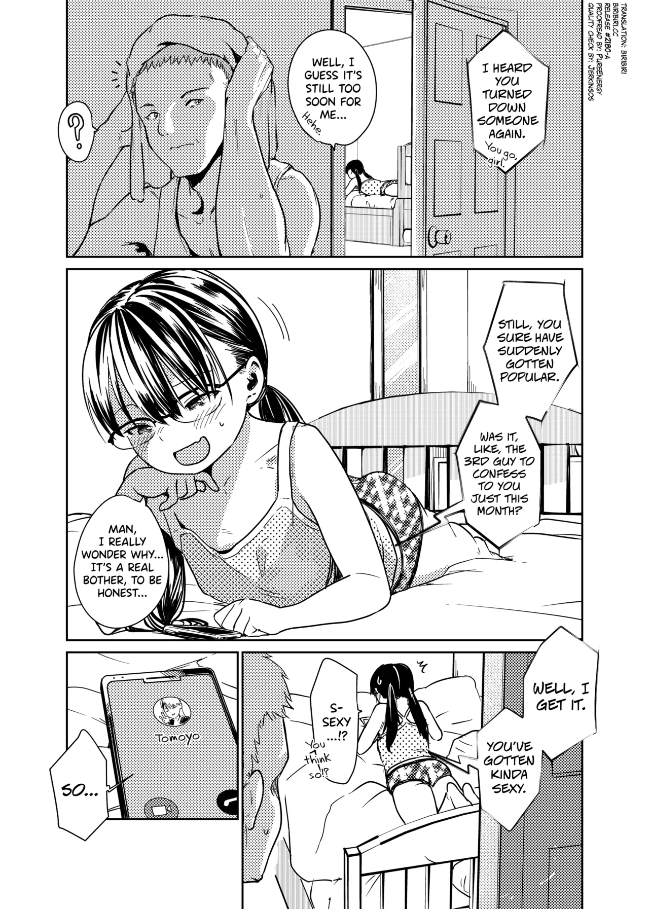 Musume wa Chichi Senyou Semen Koki Suteana Deatte Hoshii page 1 full