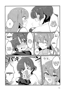 (Kessoku Rock! 10) [Hakko Diode (Totobe)] Ryou-senpai, Watashi ga /  Ryou-senpai, allow me. (Bocchi the Rock!)  [English] {Doujins.com} — page 13