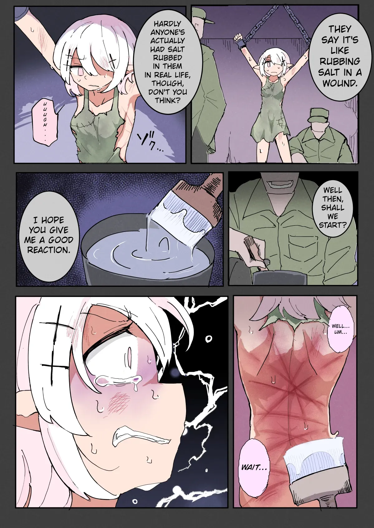 ELF RAMPAGE I was made into everyone’s plaything and abused however they pleased, so I’m going to slaughter them all. page 7 full