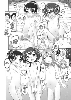 [kuma-puro (Shouji Ayumu)] Kodomo Onsen - Yuna & Koharu & Eriko-chan-tachi no Baai - [Digital][English][ScanMTL] — page 18