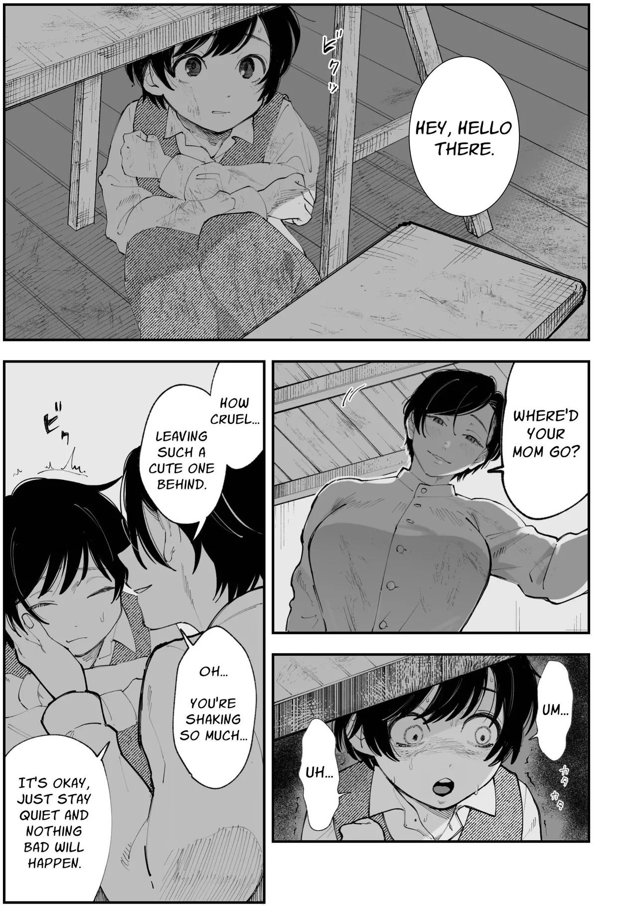 Warui Onna Kishi ga Kawaii Otokonoko o Rape Shichau Hanashi | A story about a bad female knight who rapes a cute boy page 6 full
