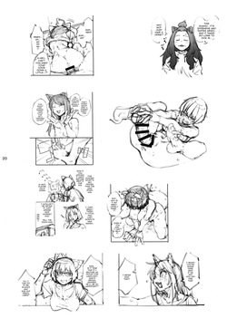 (Shikemoku 1-ponme) [Shimimaru Seisakusho (Various)] Yuubinuke ni Nezumi dano Mushi dano Shigai Ireru no Yamerottsutten daro!! (Yanineko) [English] (WIP) — page 21