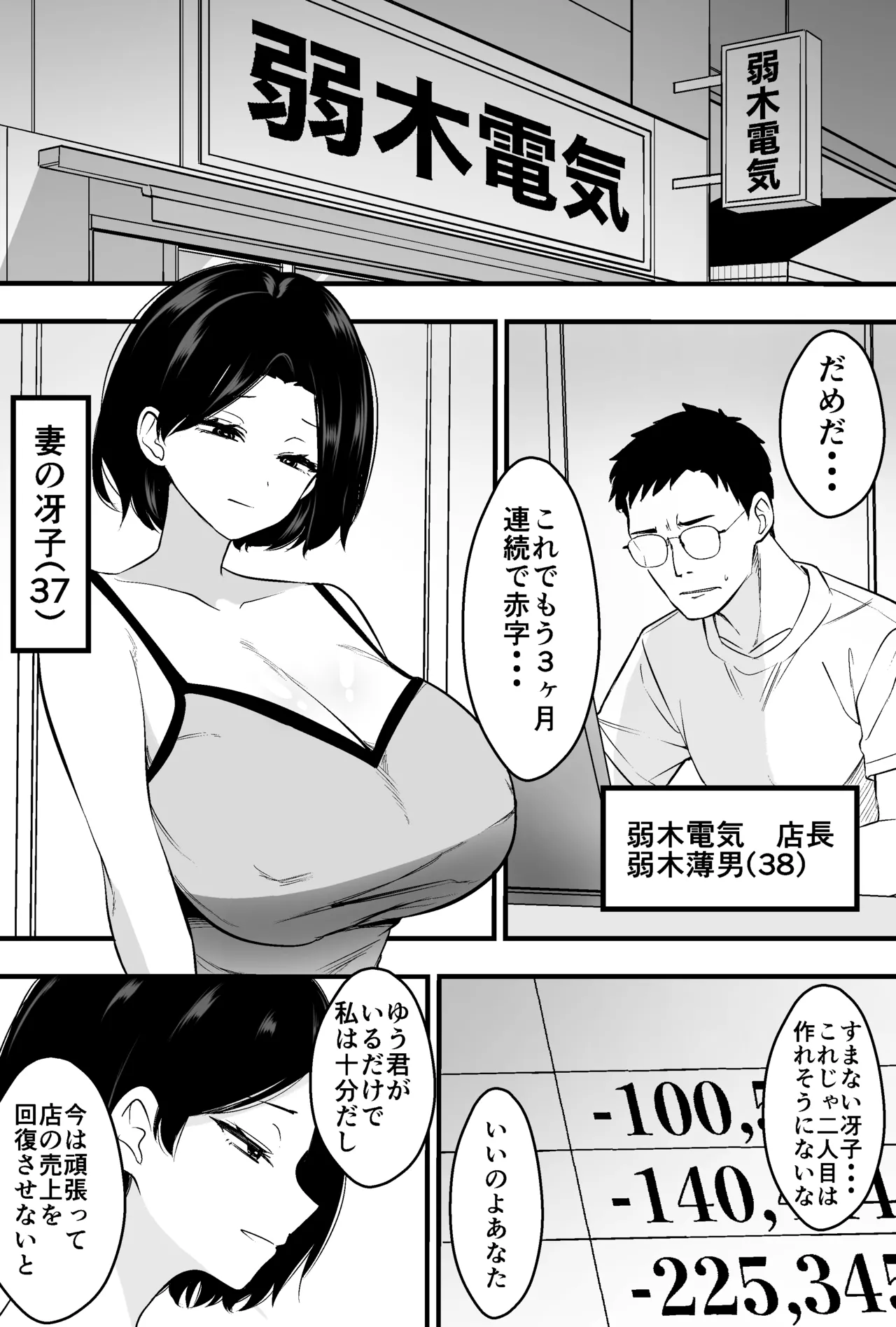 コンサルおやじに妻も店も取られた男の話 page 2 full