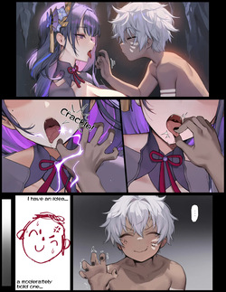 [Senie Shenxuan] Raiden Shogun VS Time-Stopping Brat (Genshin Impact) [English] — page 11