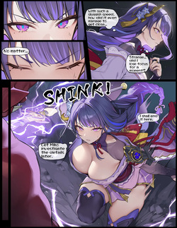 [Senie Shenxuan] Raiden Shogun VS Time-Stopping Brat (Genshin Impact) [English] — page 15
