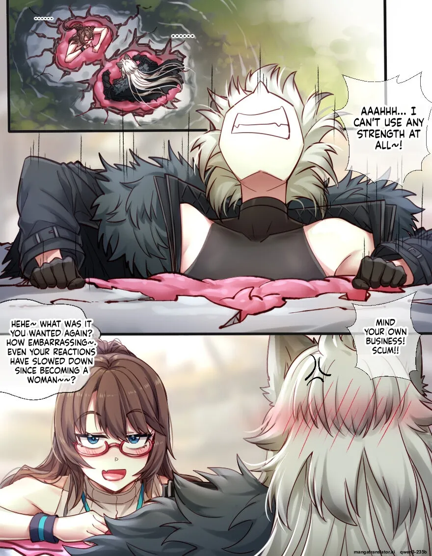 Silverash♀ Falls into a Tentacle Hole page 7 full