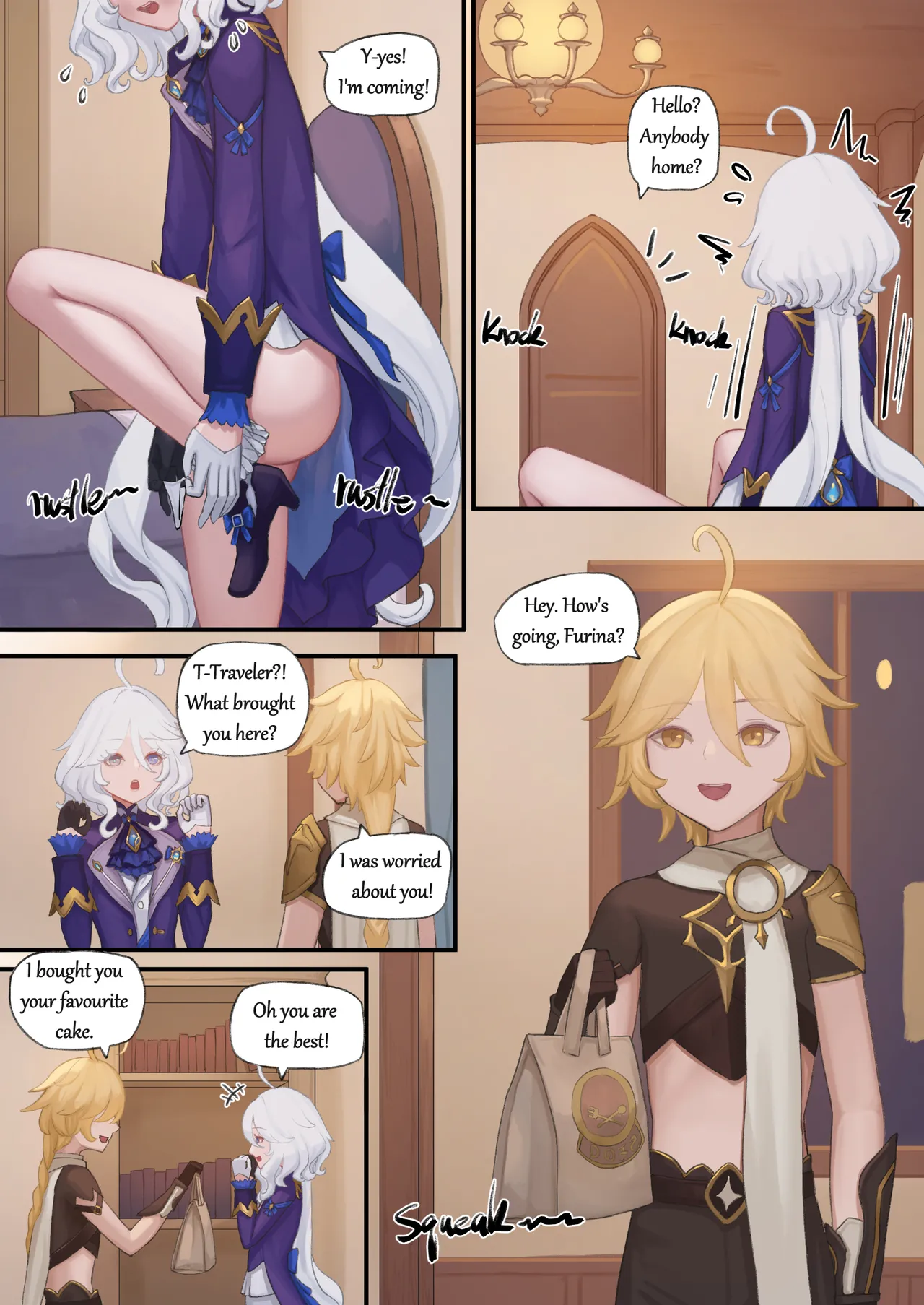 Furina's Puberty page 6 full