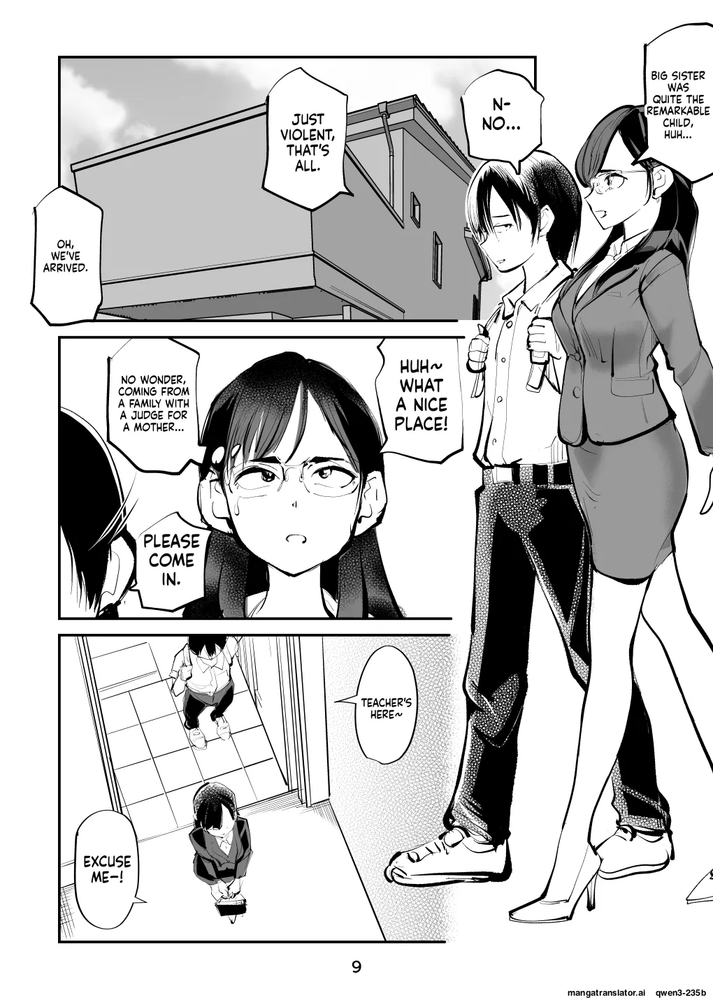 Electric Massage Siblings 7 Ball-Busting Female Teacher page 9 full