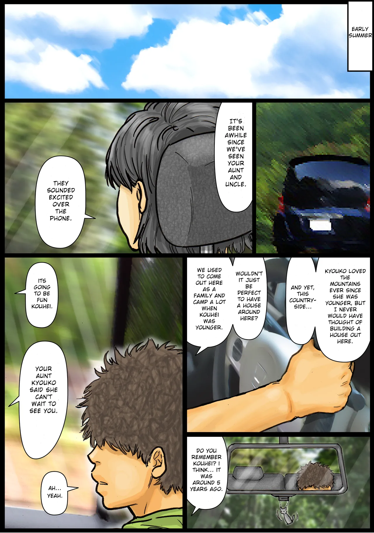 My Aunt's Body is Irresistible. ~Her Hole is the Best~ Part 01 page 2 full