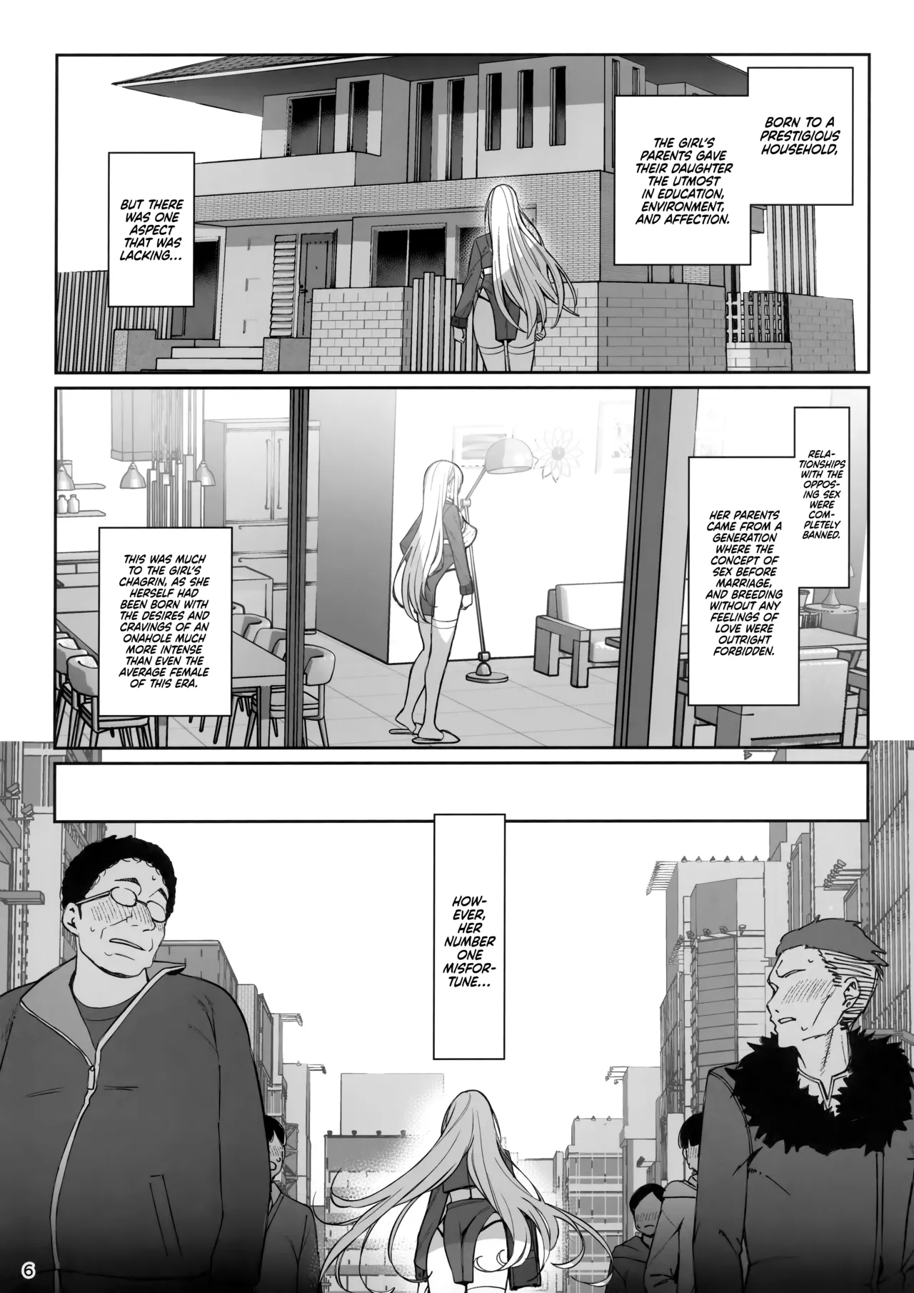 Taisetsu ni Ningen Toshite Sodate te Itadaita no ni Onaho de Gomennasai Junbigou | Despite Being Diligently Raised as a Human, Apologies, But I've Become An Onahole page 7 full