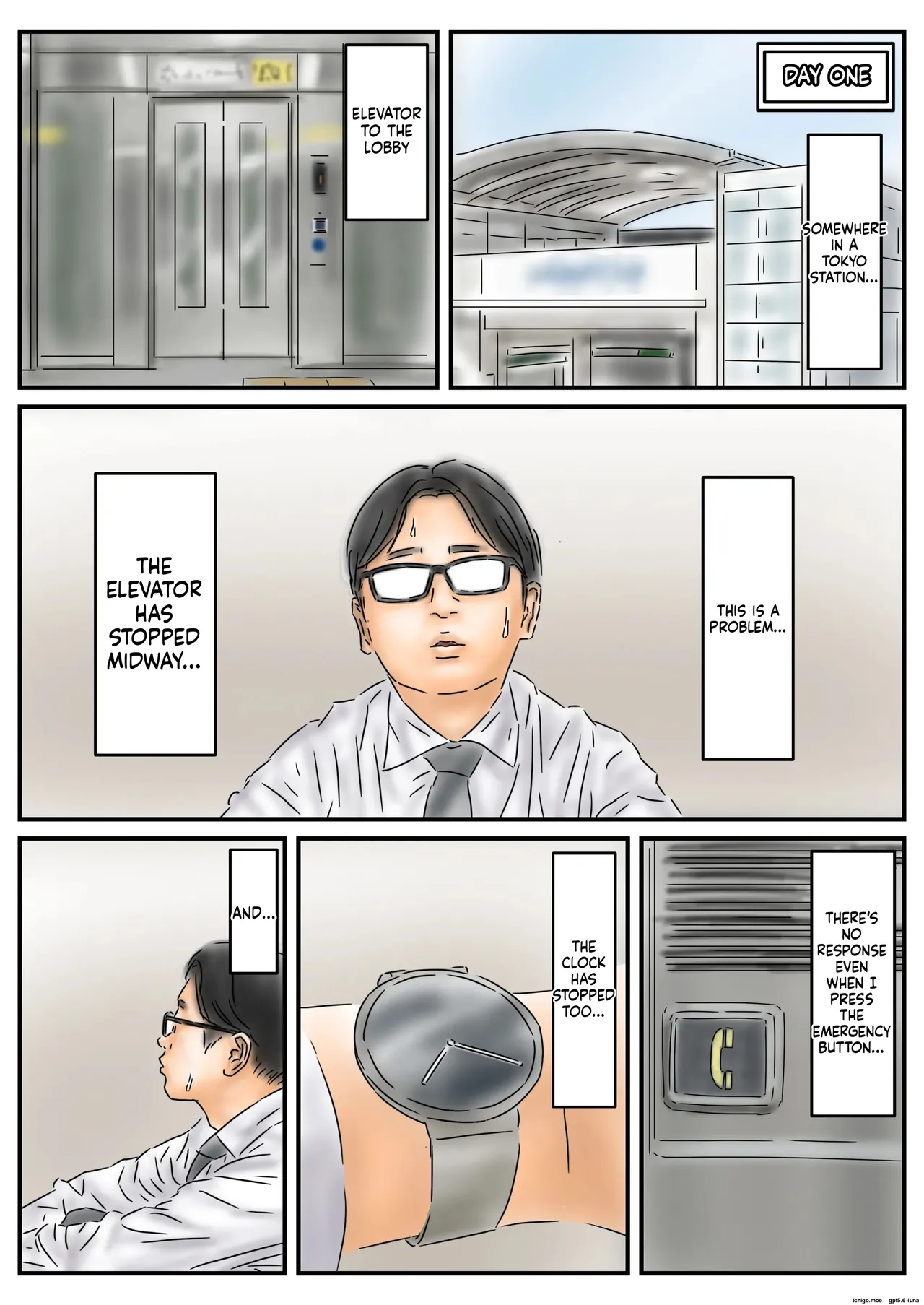 It looks like the only way to break the time-stop is to rape the girls! page 2 full