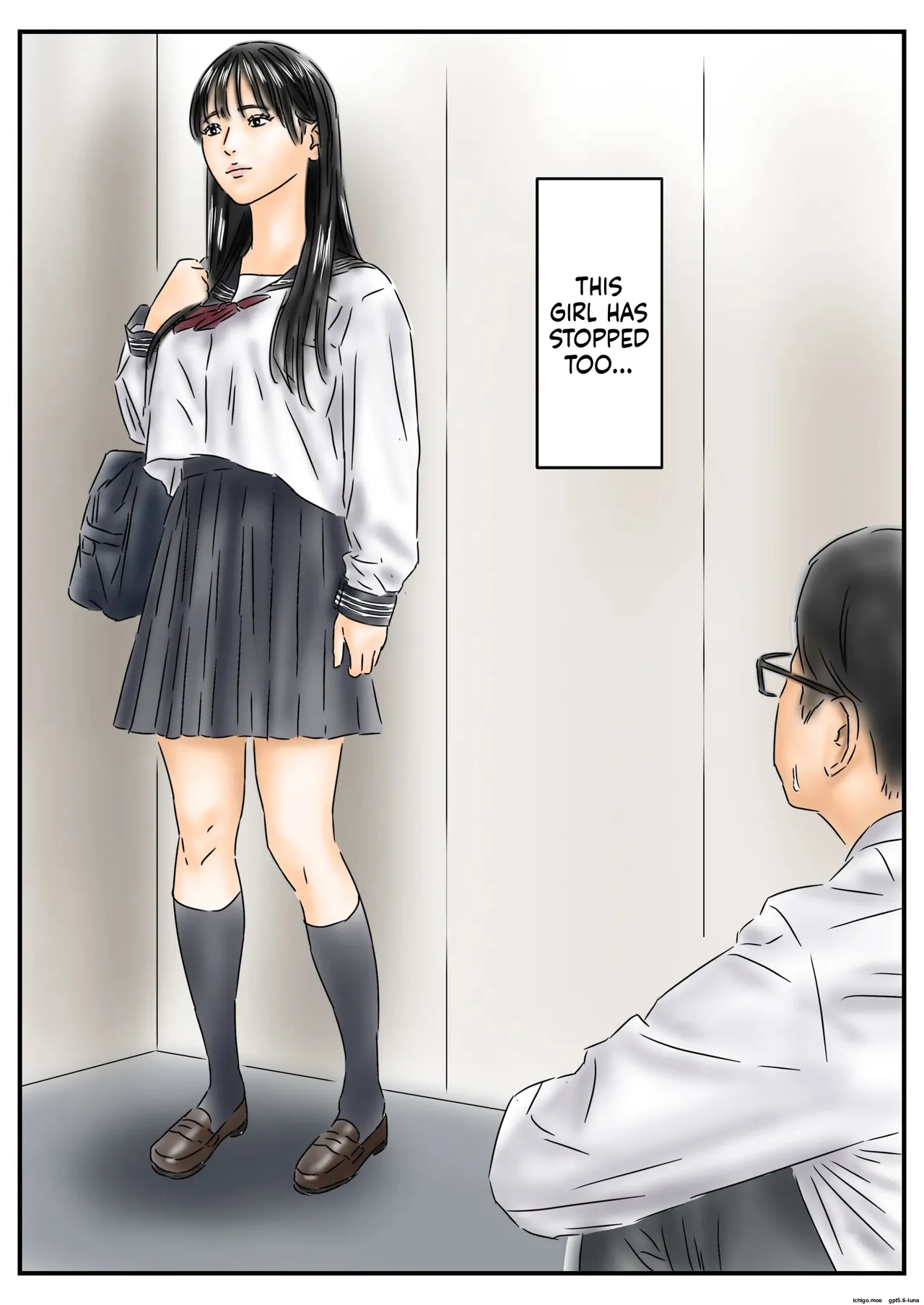 It looks like the only way to break the time-stop is to rape the girls! page 3 full