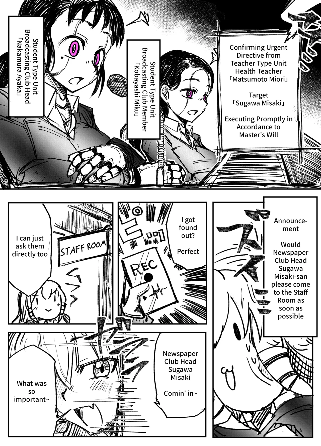Girls School Mechanization Manga 1-7 page 2 full