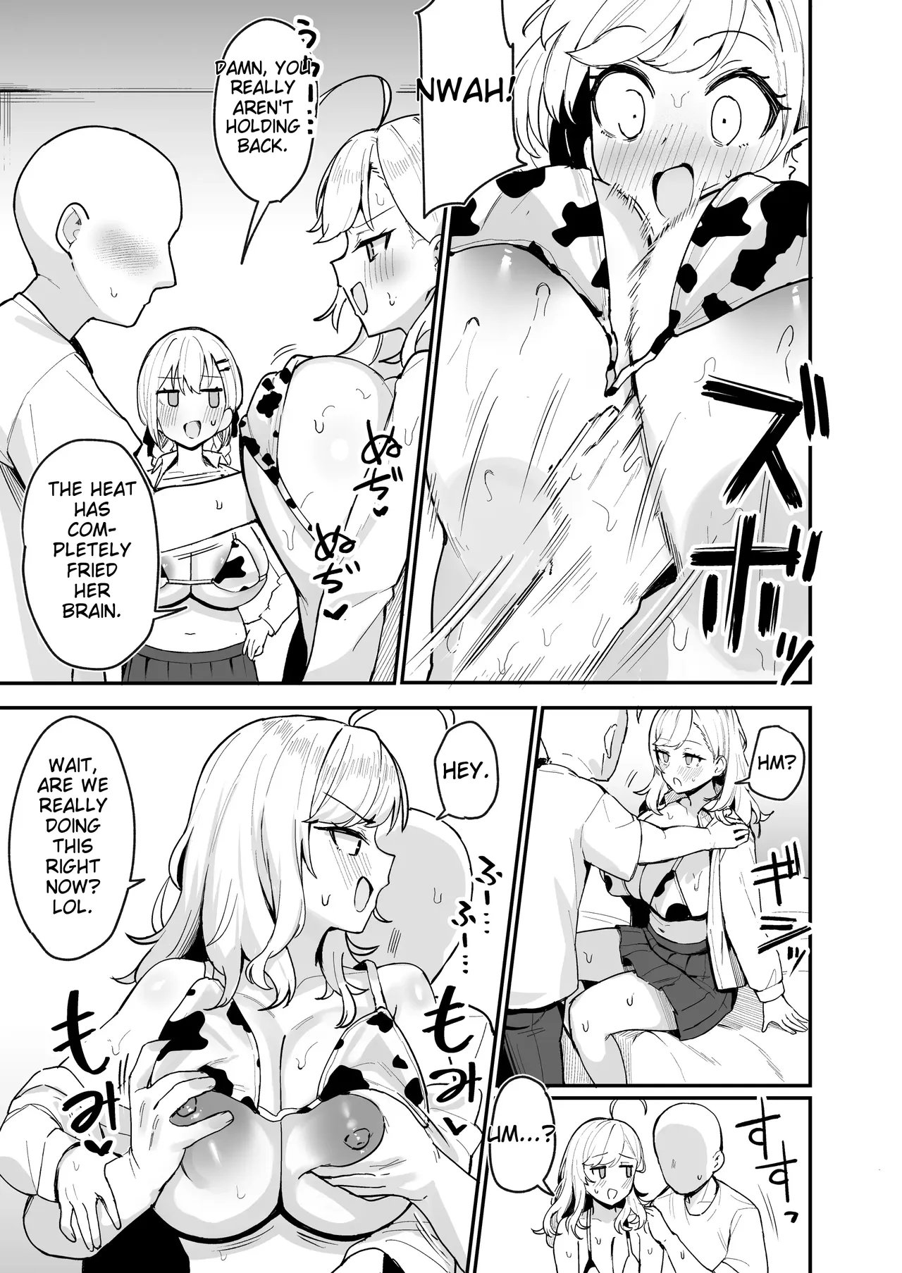 Rion, Hakase, and the Friends' Hypnosis Session page 4 full