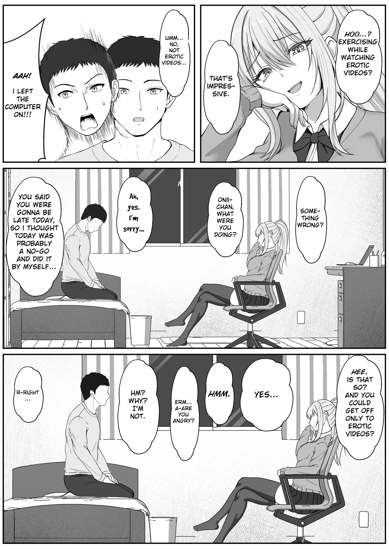 Half Gimai to no Amai Nichijou to Noumitsu Sex 3 page 10 full