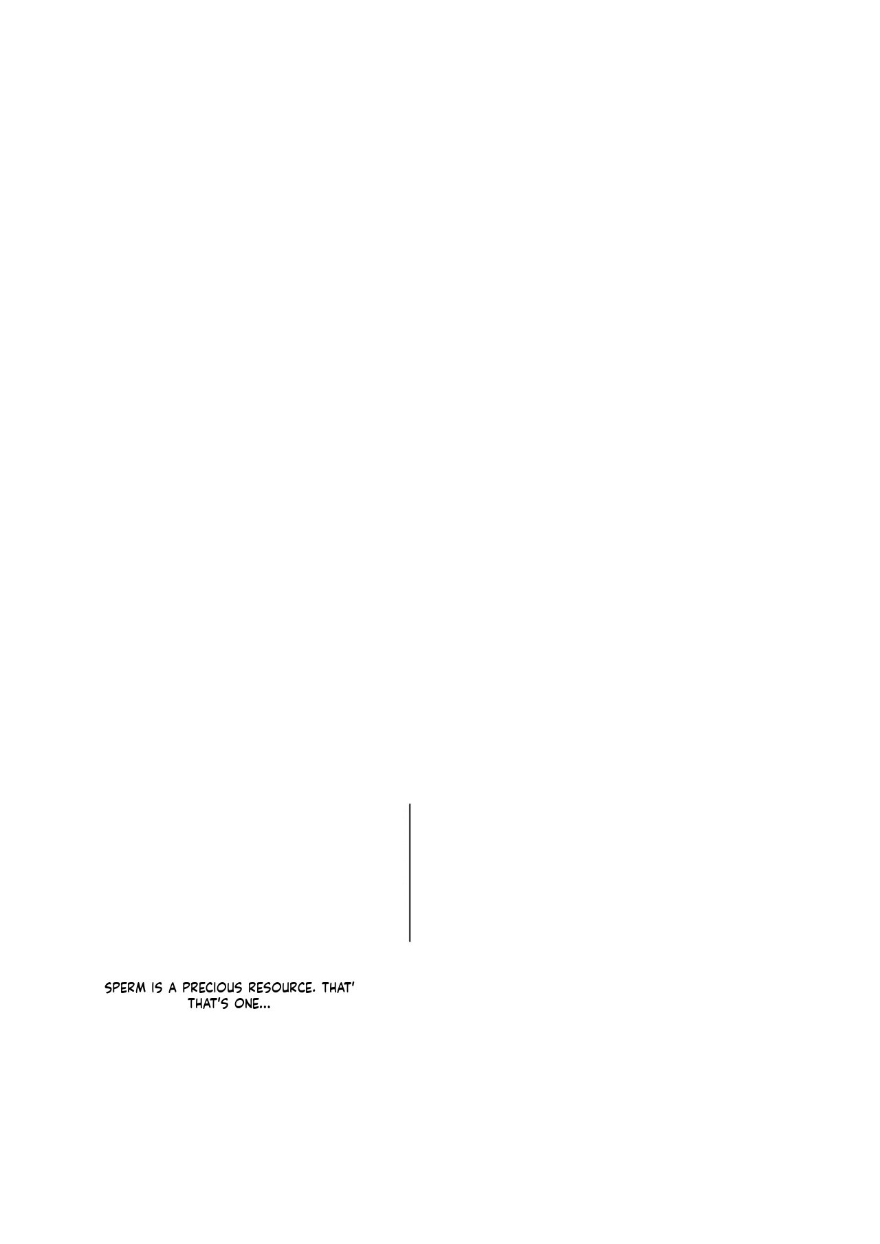 Dansei ga Kyokutan ni Sukunai Kono Sekai de wa, Seishi wa Kichou na Shigen desu. Sono 3 page 4 full