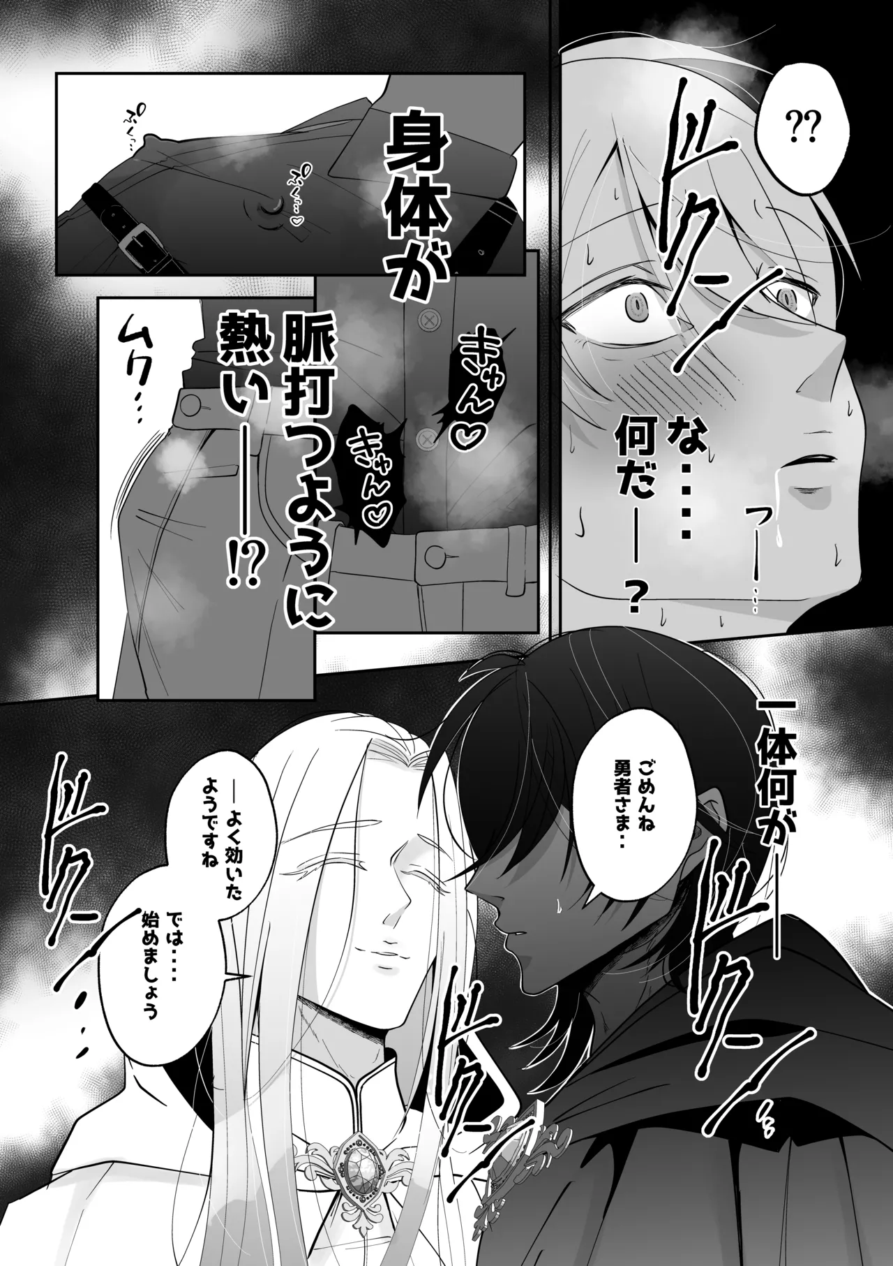 腹ボコ3Pで世界を救う!?執着双子の溺愛で勇者は平和を守ります♡ page 7 full
