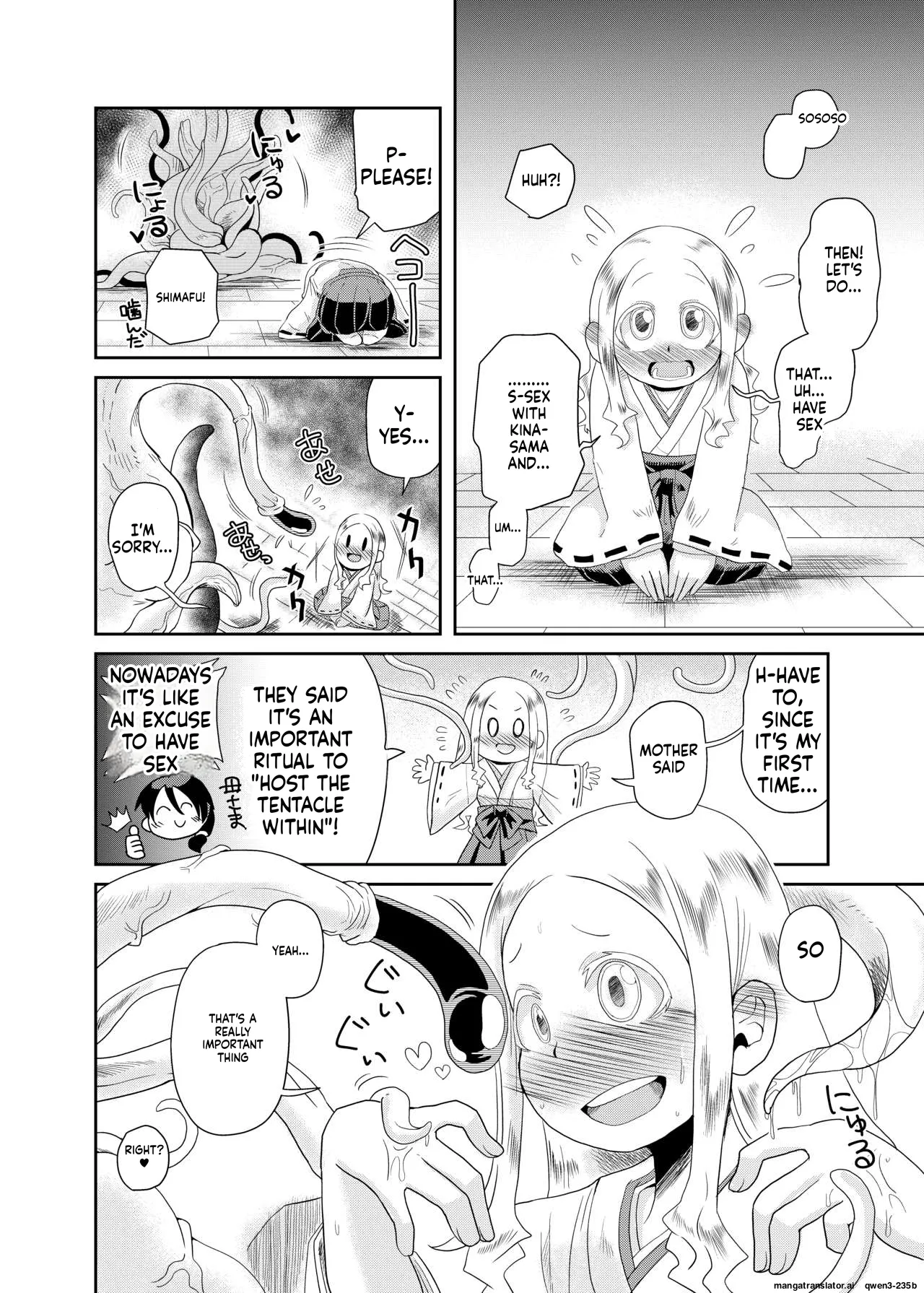 Shokushu No Koibito, Inori To Ai. page 10 full