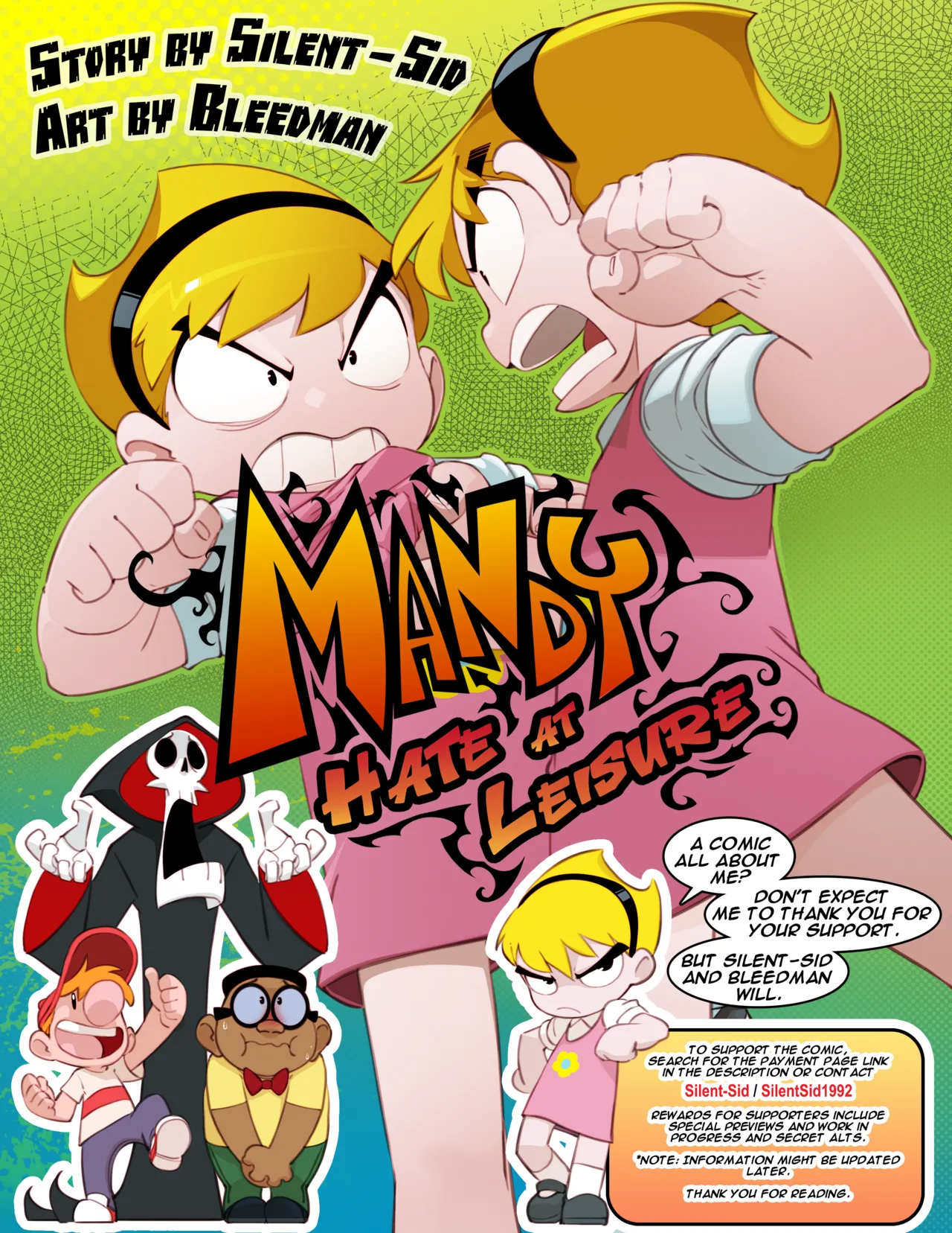Mandy Hate at Leisure page 1 full