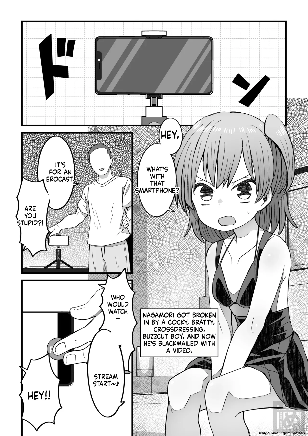A Story About Further Breaking in a Sassy Cross-Dressing Boy 3 page 1 full