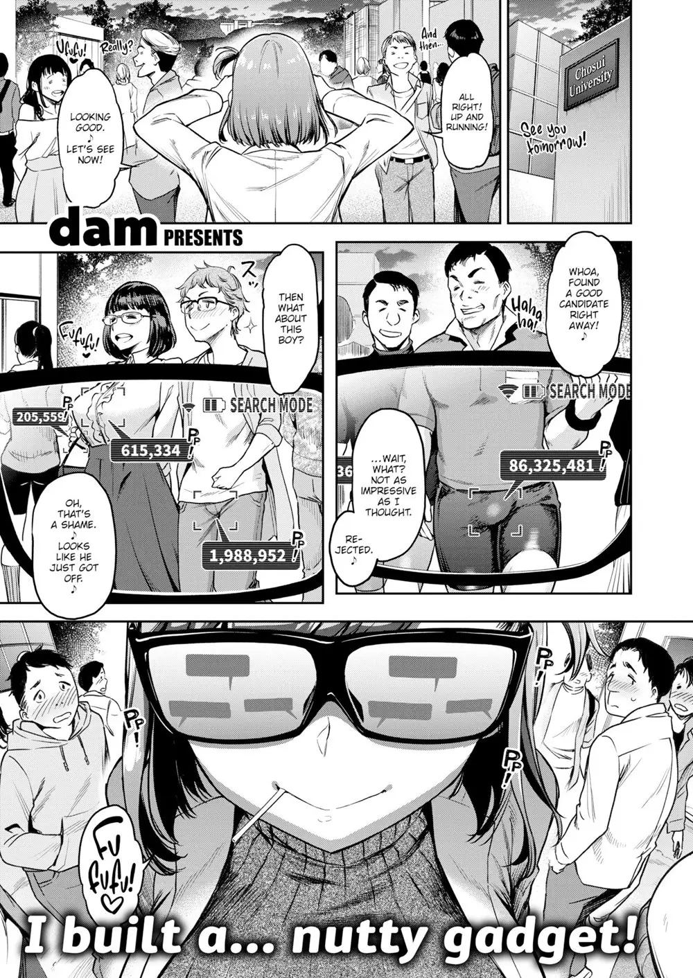 Addictive!? Sex-Scouter page 1 full
