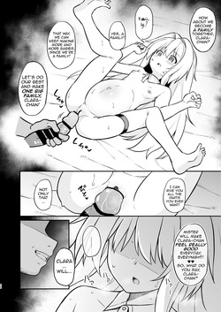 [Tonzura Douchuu (Kazawa)] Seichishiki Zero no Clara ga Mama ni Naru made no Ohanashi | The Story of Turning Zero-Sex-Knowledge Clara-chan Into a Mama (Honkai: Star Rail) [English] [DeppoTL] — page 19