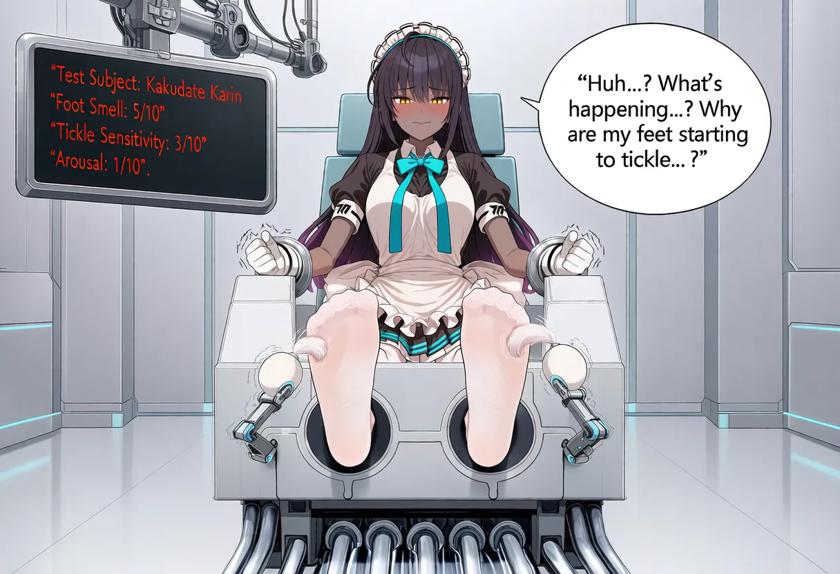 Karin's Foot Fetish Experiment — Smell, Tickling & Sensory Overload page 4 full
