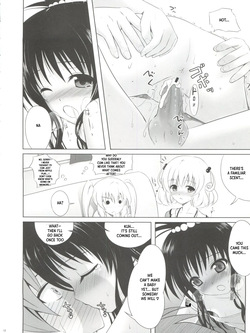 (C77) [40010 1-GO (Shimanto Shisakugata)] Mikan ha Pantsu mo Sakurairo (To LOVE-Ru) [English] [XO Manga] — page 19