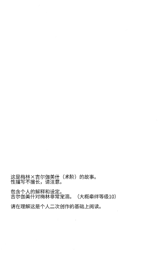 【Merlin x Gilgamesh】【chinese】【愛ではない、（Aidewanai）】 page 2 full