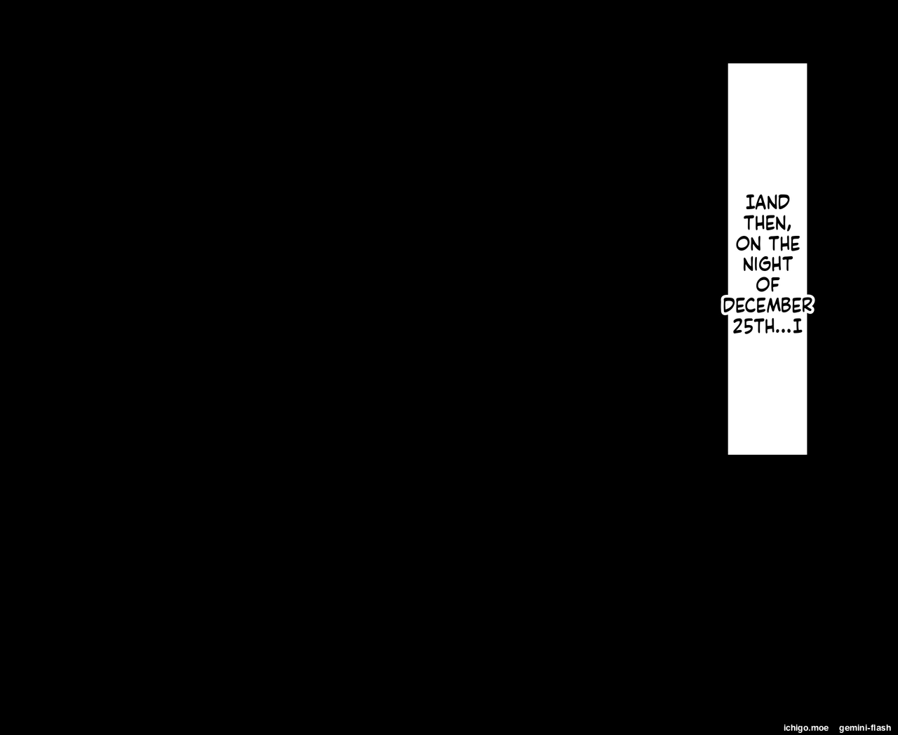 Shobo-chin Ichigo to Iu Gainen ~Christmas Hen~ page 9 full