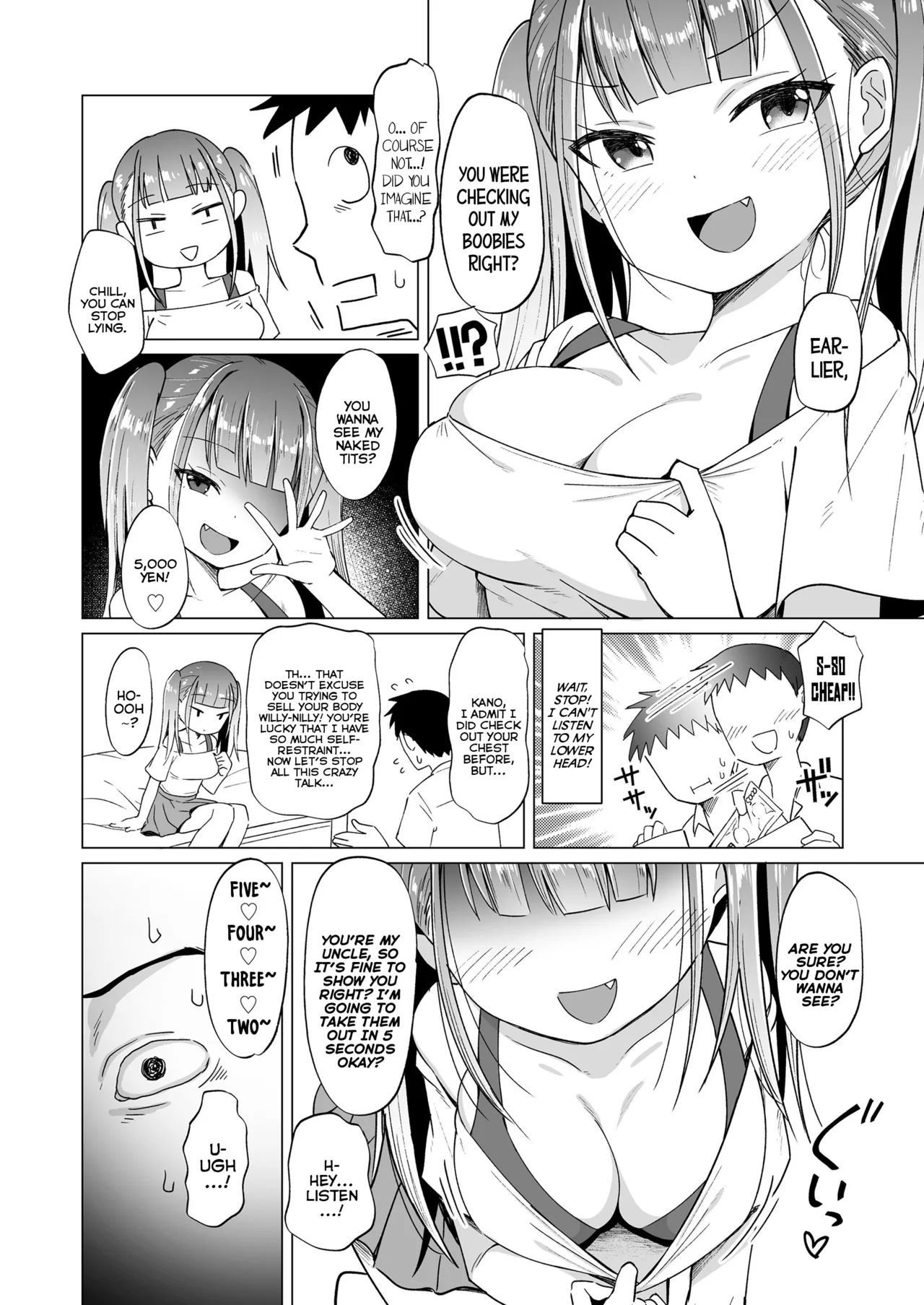 Mesugaki Dochu-Dochu | Mesugaki Poundtown page 8 full
