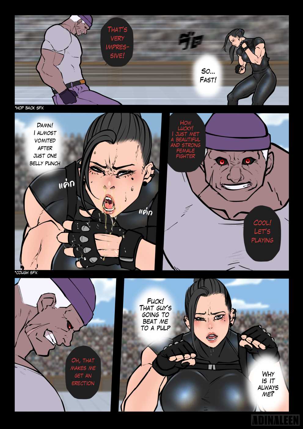 Leah is crushed page 9 full