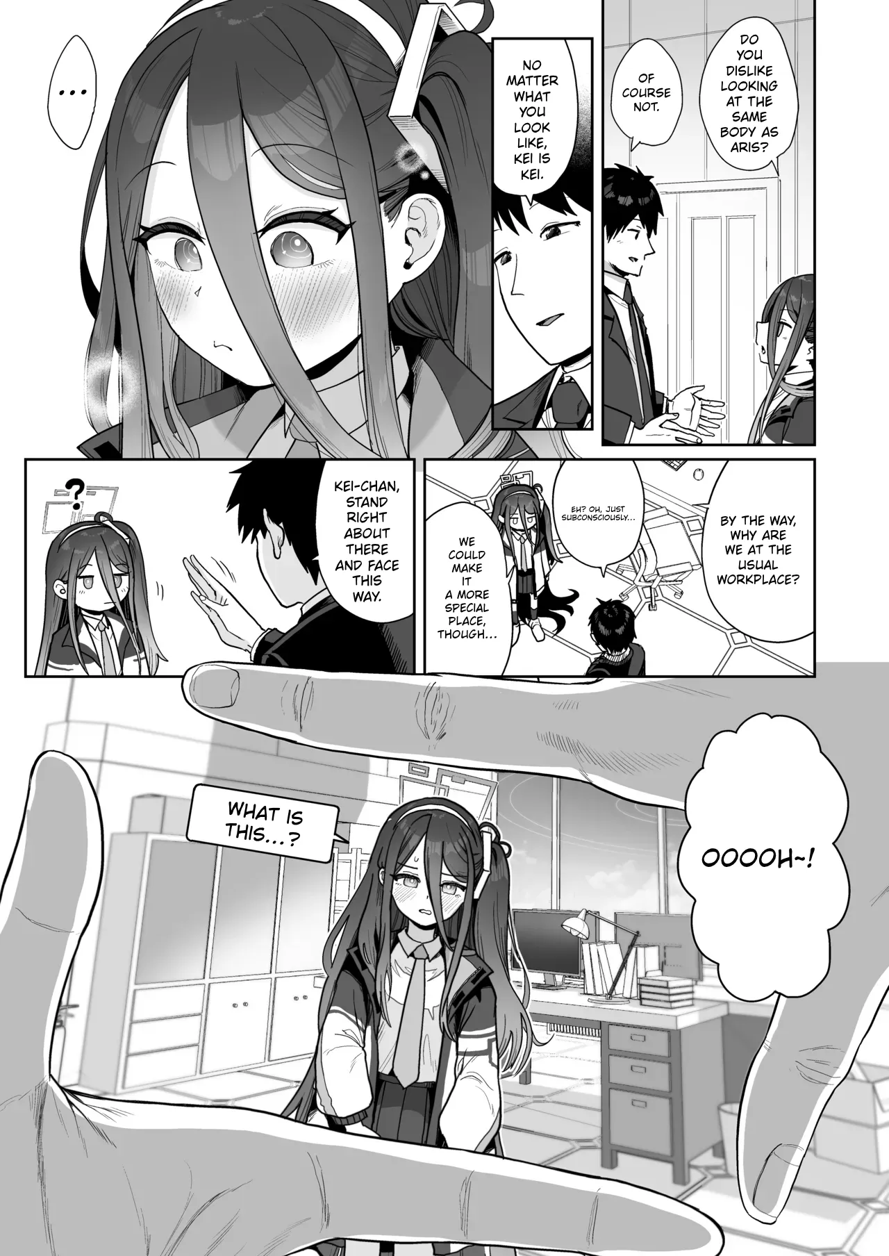Dennou ni Nemuru Ai no Kagi | The Key to Love Sleeps in Cyberspace page 8 full