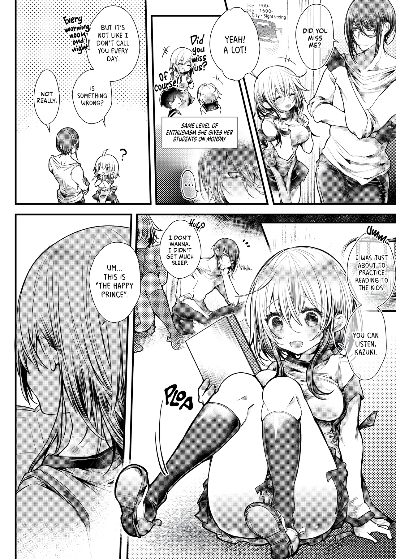 Yuki-chan Sensei Amaama REFLE & Pajama Ecchi | She'll Spoil You Rotten page 4 full