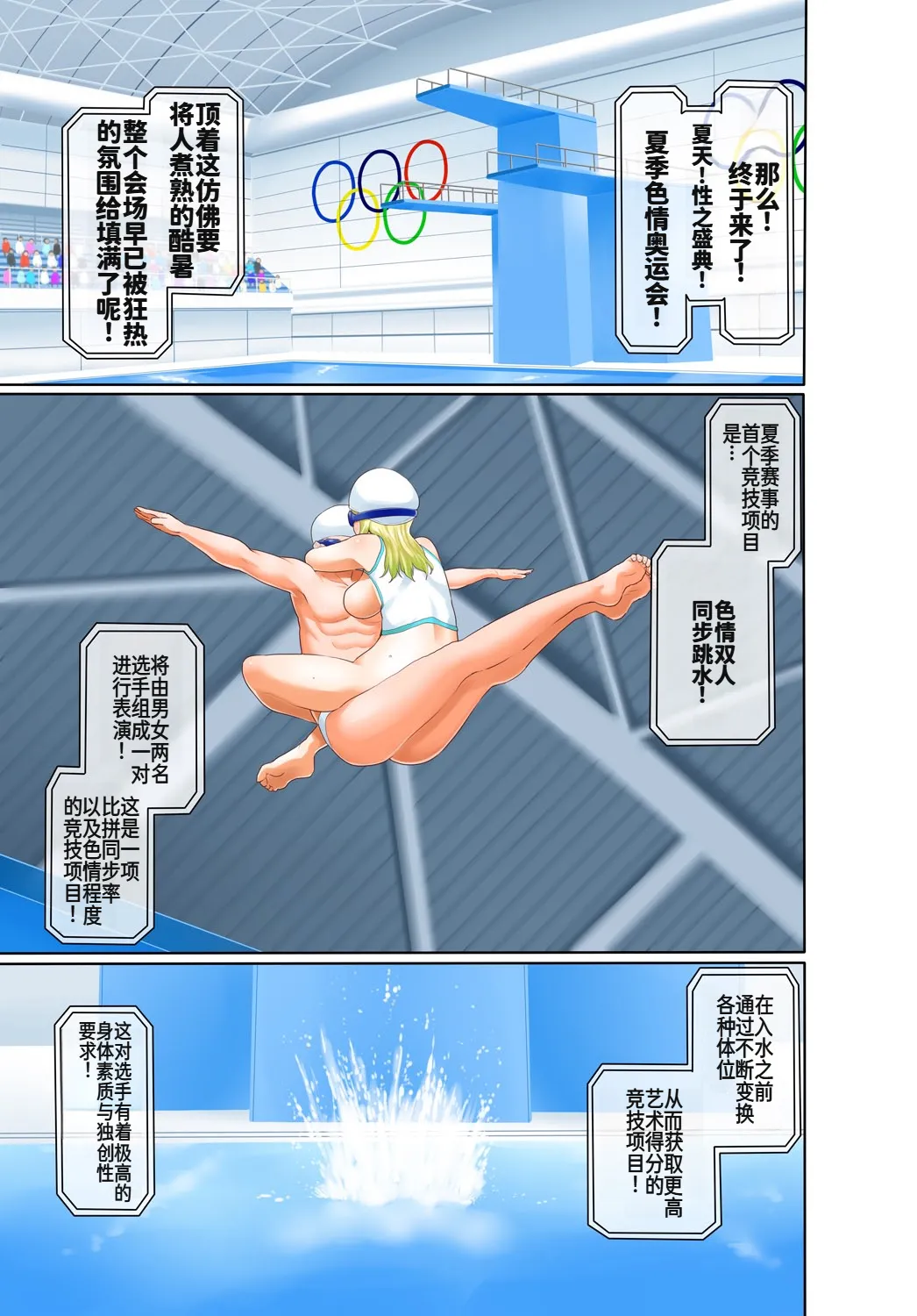 裏リンピック! ～全裸の男女ペアでウィンタースポーツ～ page 2 full