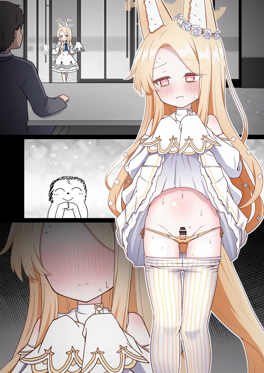 発情期ふたなりセイアが大人雄チ〇ポに理解らされて孕ませ懇願する話 page 5 full
