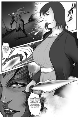 [Destron Shoukai]  Lustful Beasts of Sodom Revenge of the Female Exorcist Chapter 01 Beyond Despair [English] (rough translation) — page 22