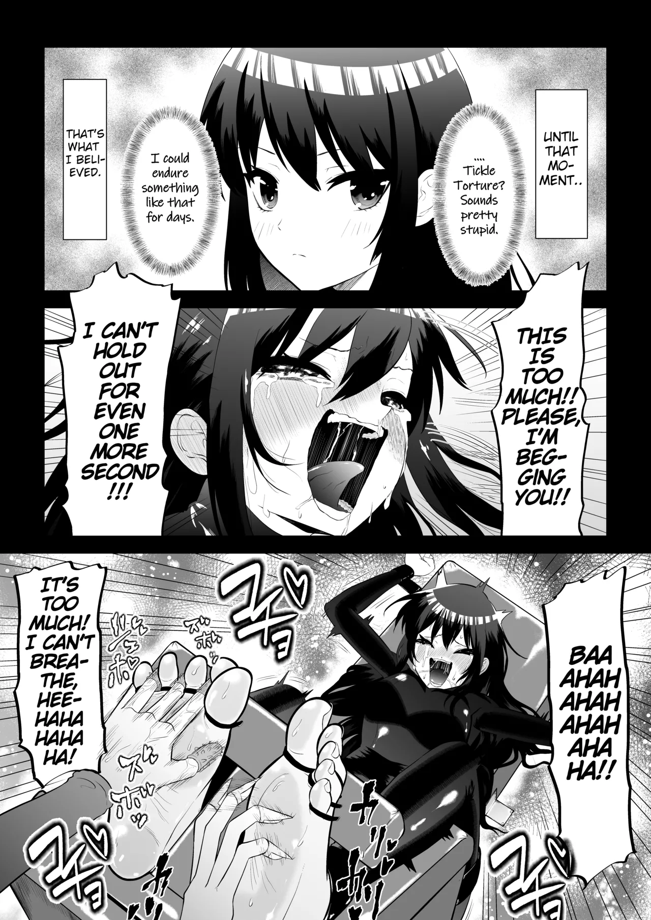 Spy Girl Sole Tickle Torture Interrogation Training page 5 full