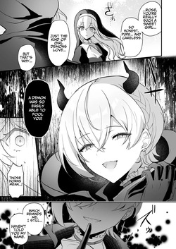 [LUNACY (Rojione)] Inma Danshi to Kankin Ecchi - Saiin Kuriseme de Seijo Kairaku Ochi | Captive Sex with an Incubus ~holy woman corruption by lust inducing clitoral teasing~ [English] — page 11