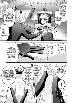 [LUNACY (Rojione)] Inma Danshi to Kankin Ecchi - Saiin Kuriseme de Seijo Kairaku Ochi | Captive Sex with an Incubus ~holy woman corruption by lust inducing clitoral teasing~ [English] — page 19