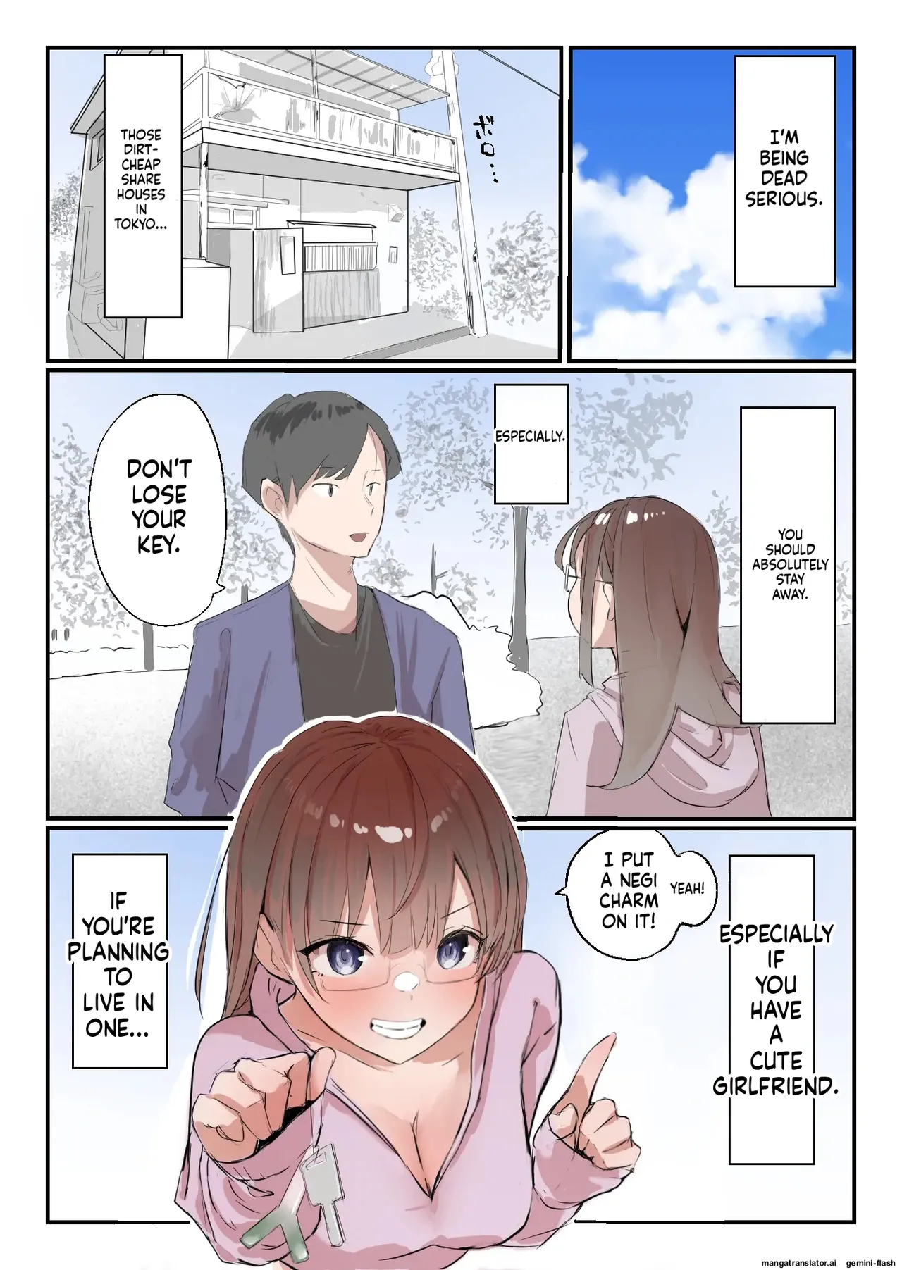 Yasui Share House de Kanojo ga Nerawareru Hanashi page 2 full